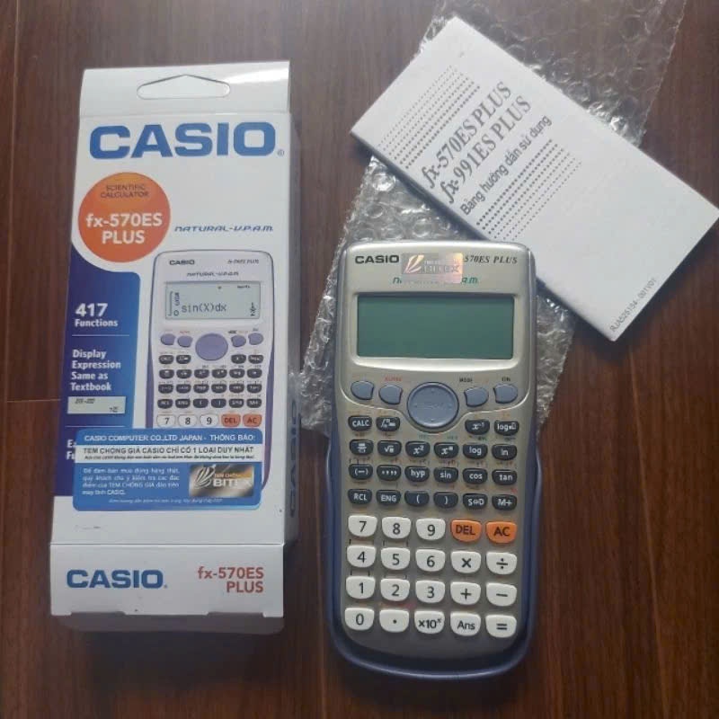Máy tính hoc sinh câp 2 - 570 ES PLUS