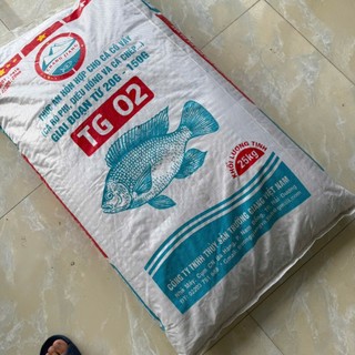 25KG Thức ăn cho cá hỗn hợp cám cá TG cám cá rô,cá chép cá trắm ba đuôi, cá cảnh