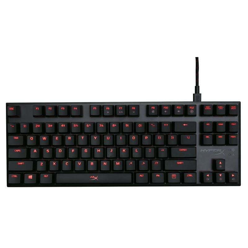 Bàn phím cơ HyperX Alloy FPS PRO TKL 1 màu led đỏ Aqua/Red Switch