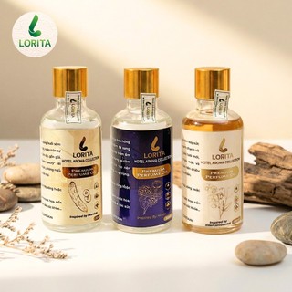 Tinh dầu nước hoa thơm phòng LORITA tinh dầu xông phòng nguyên chất - Hương hiện đại, chạm đẳng cấp#