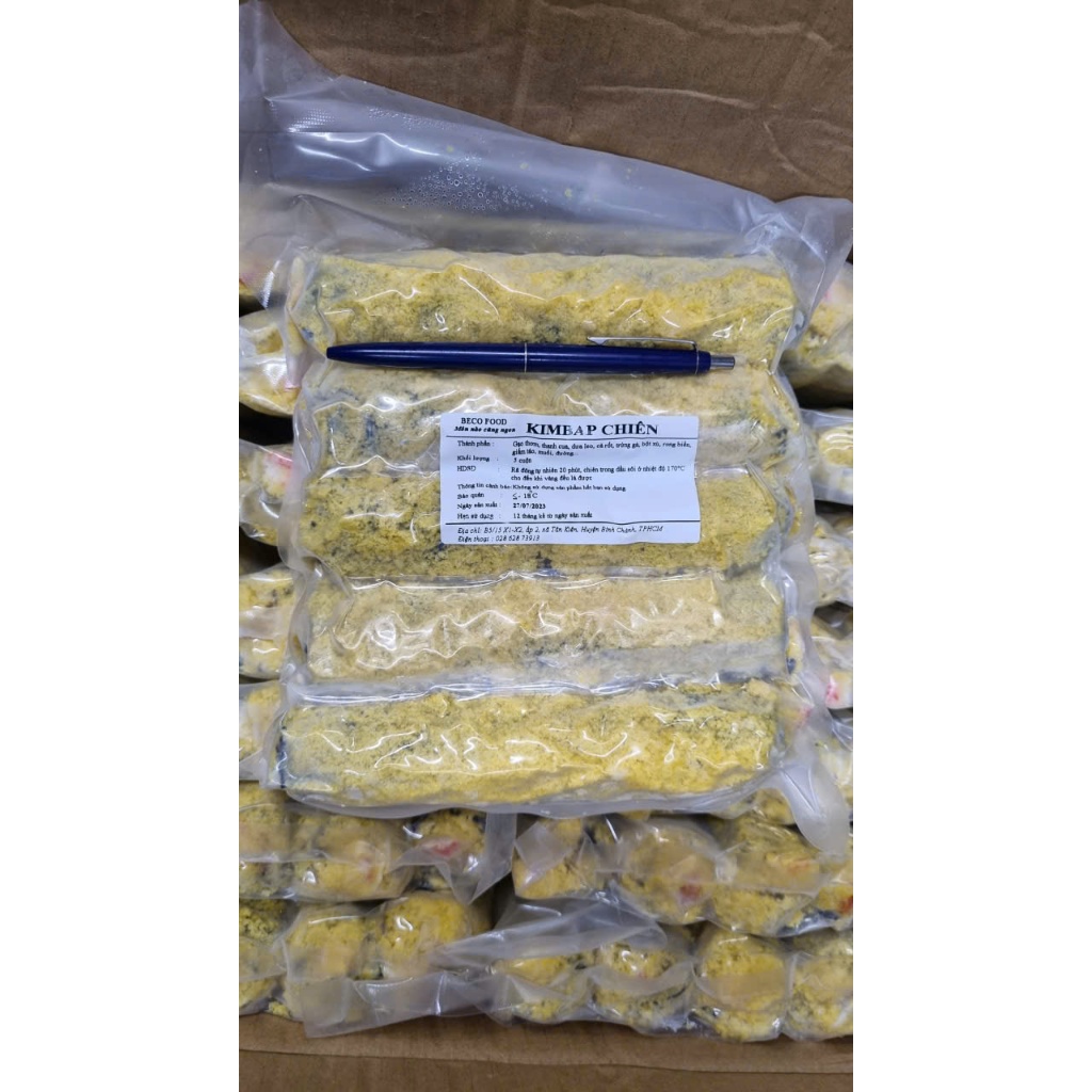 HỎA TỐC- kimbap chiên xù / cơm cuộn / gymbap gói 1kg