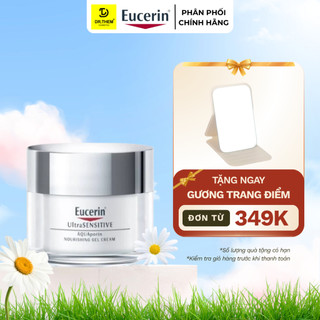 Kem Dưỡng Ẩm Eucerin Eucerin Ultrasensitive Aquaporin Nourishing Gel Cream 50ml - Cho Da Thường Đến Hỗn Hợp- Dr Thêm