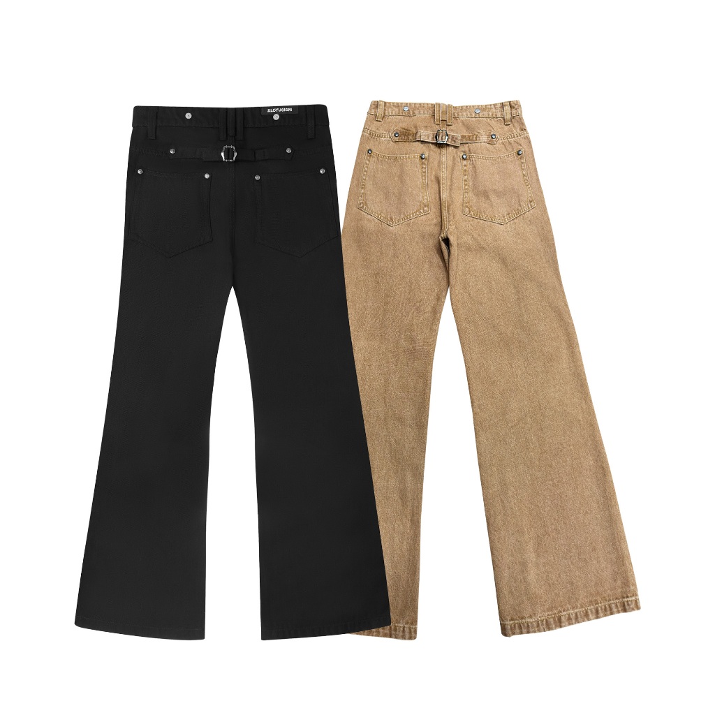 ALCYUS | Quần denim ống loe nhẹ "BC DENIM PTS"