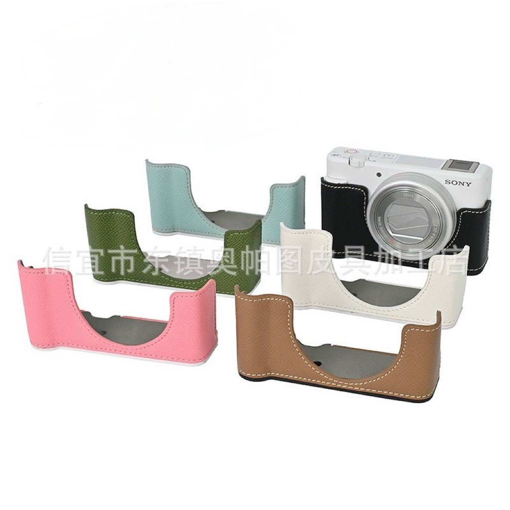 Halfcase cho Sony Zv1 ,ốp da bảo vệ máy ảnh Sony Zv1
