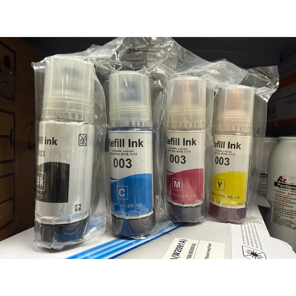 Mực 003 Refil không hộp, dùng cho Epson L3110/ L3150/L1110/L4150/L3210/L1250/L3250....