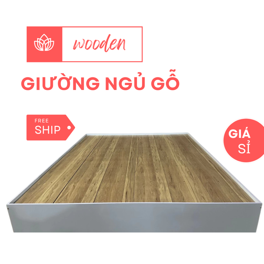 Giường ngủ ballet pallet gỗ hiện đại gấp gọn thông minh sạp giường gỗ chịu lực cao dễ lắp đặt gia đì