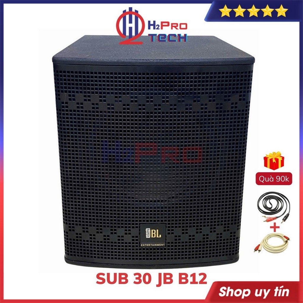 Loa Sub 30 Siêu Trầm JB B12 500W Hàng Bãi (Tặng Dây Canon/AV) - Loa Sub Điện Bass 30 Karaoke - H2Pro
