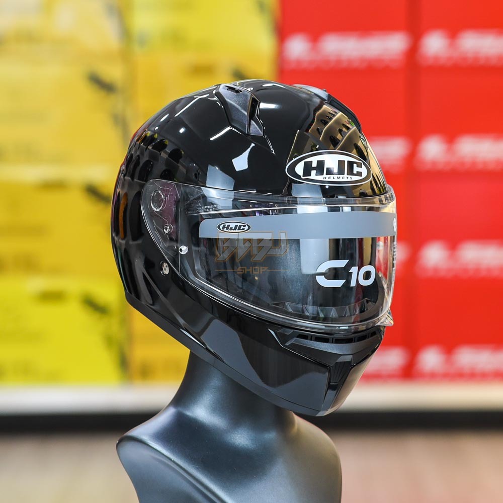 Mũ Fullface HJC C10 Đen Bóng Chuẩn ECE22.06
