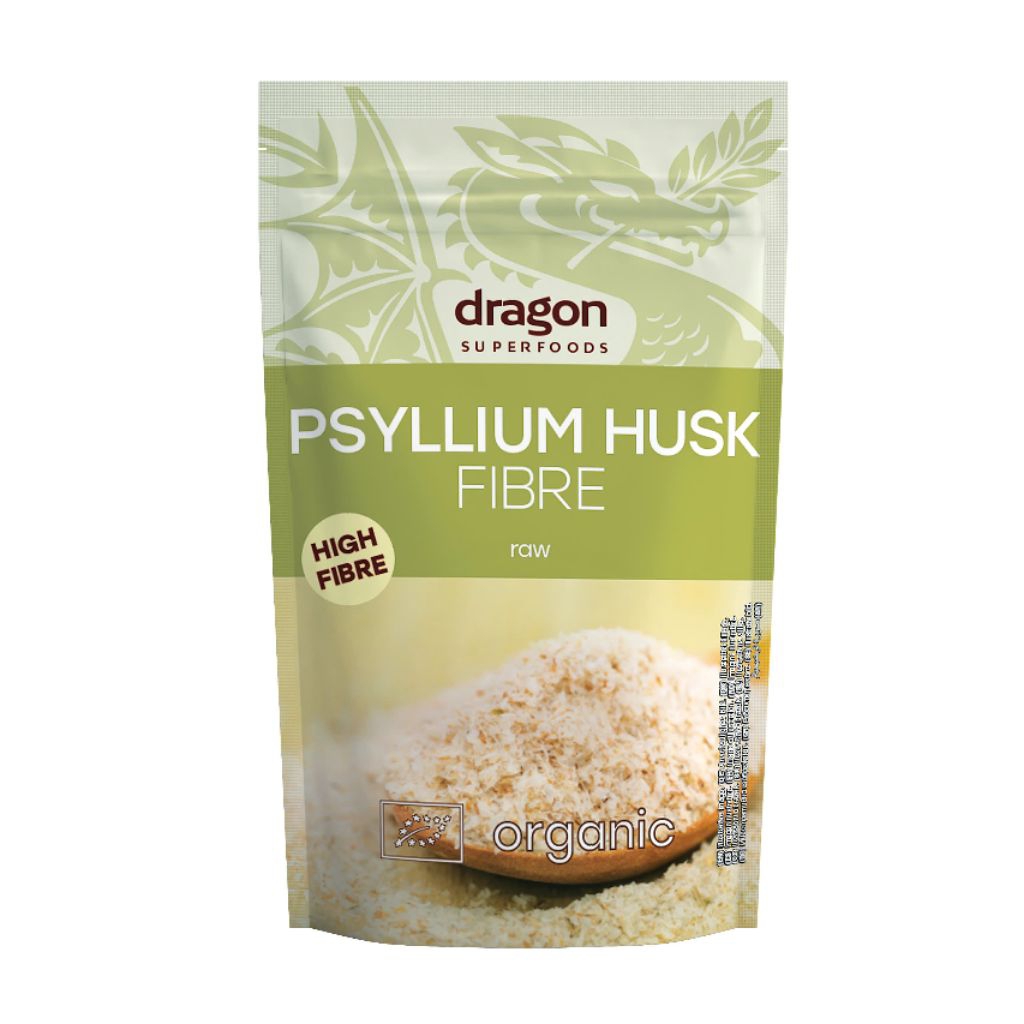 Vỏ hạt Mã đề hữu cơ Dragon Superfoods 150Gr(Dragon Superfoods Organic Psyllium Husk 150g)