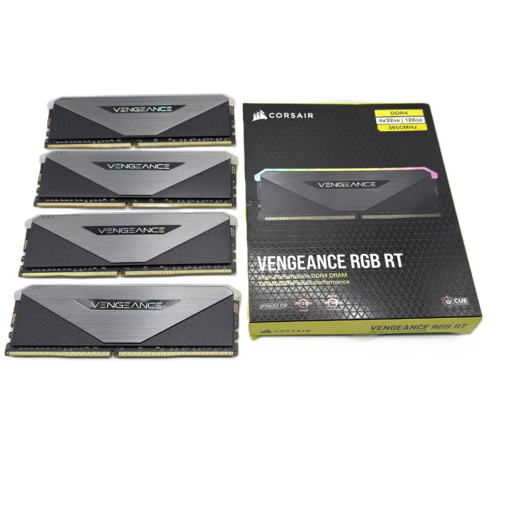 Kit Ram Máy Tính Corsair Vengeance RGB RT 32GB (2x16) 3200Mhz DDR4