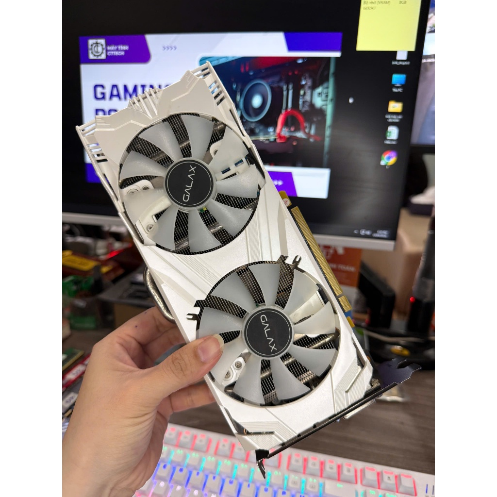 VGA Galax EX White OC GeForce GTX 1060 6GB