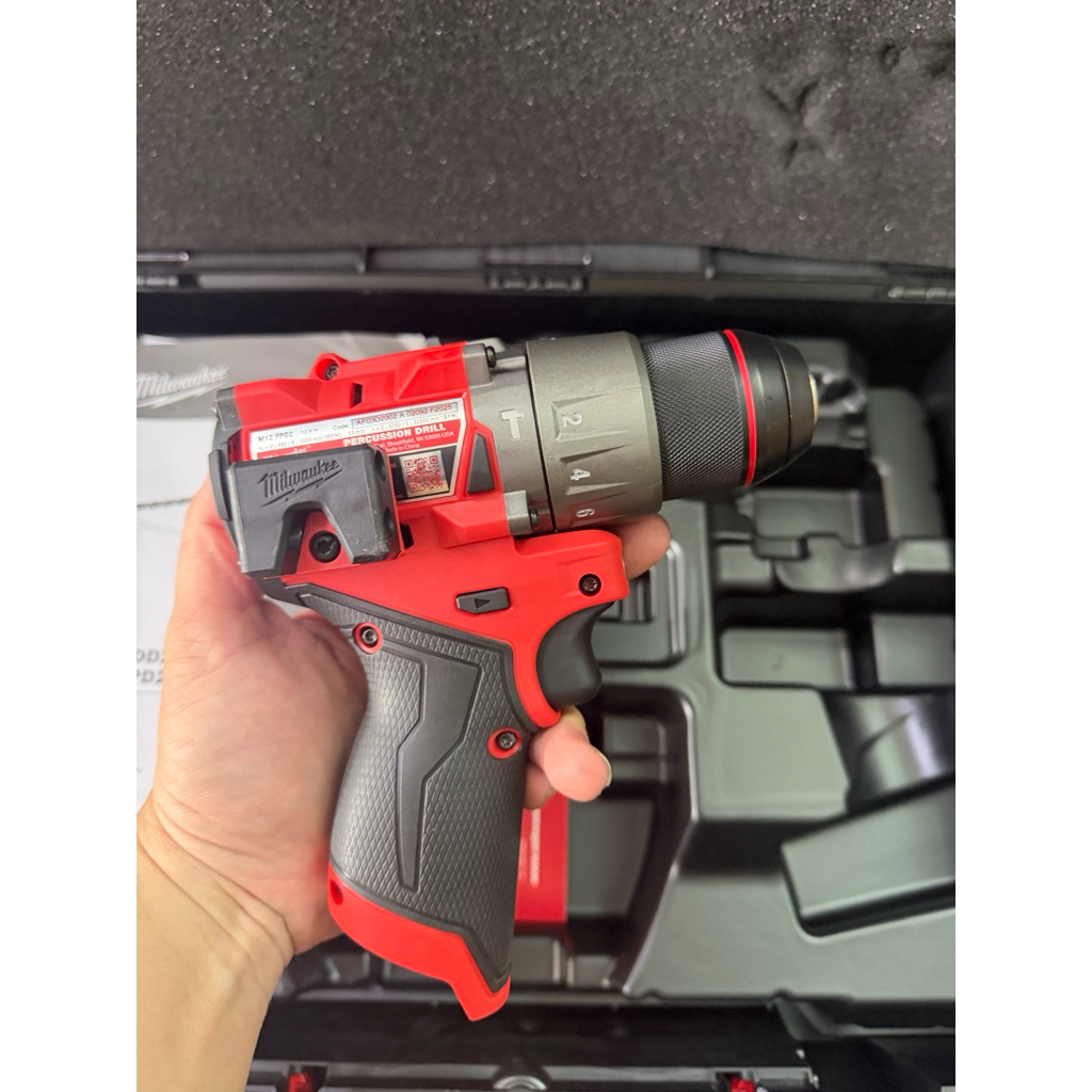 Khoan Milwaukee m12 FPD2 mới bảo hành chính hãng