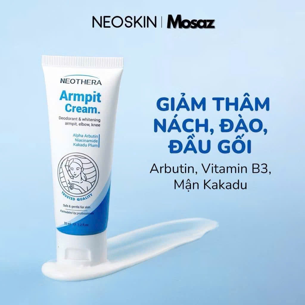 Kem Giảm Thâm Nách Neothera Armpit Cream - Làm Sáng Vùng Bẹn, Mông, Khuỷu Tay (50g)