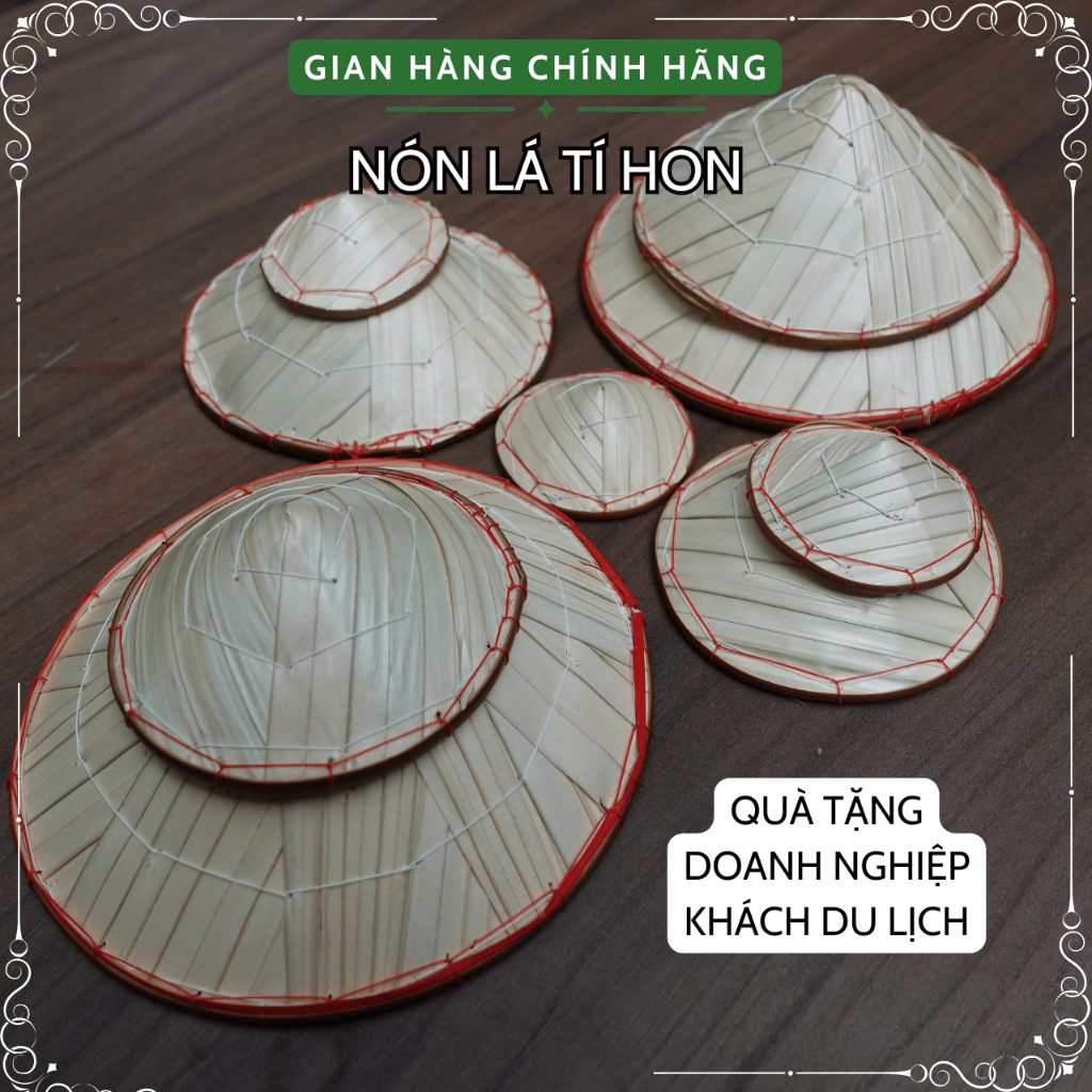 Nón Lá Tí Hon KOMORA, Trang Trí, Quà Tặng Doanh Nghiệp, Khách Du Lịch