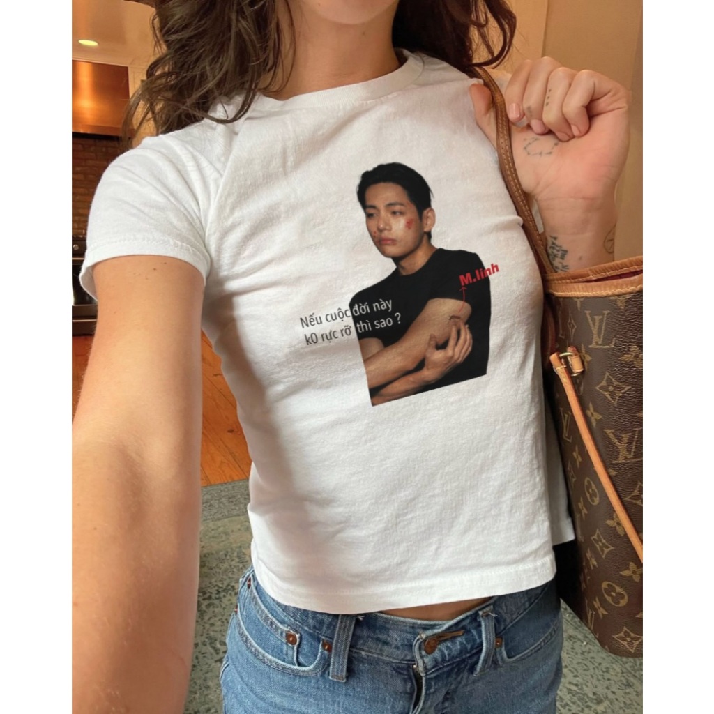 |In Áo Theo Yêu Cầu| Áo Phông T Shirt Nam Nữ Custom Hình In RinK Tee - V Muỗi Đốt (Custom Tee)