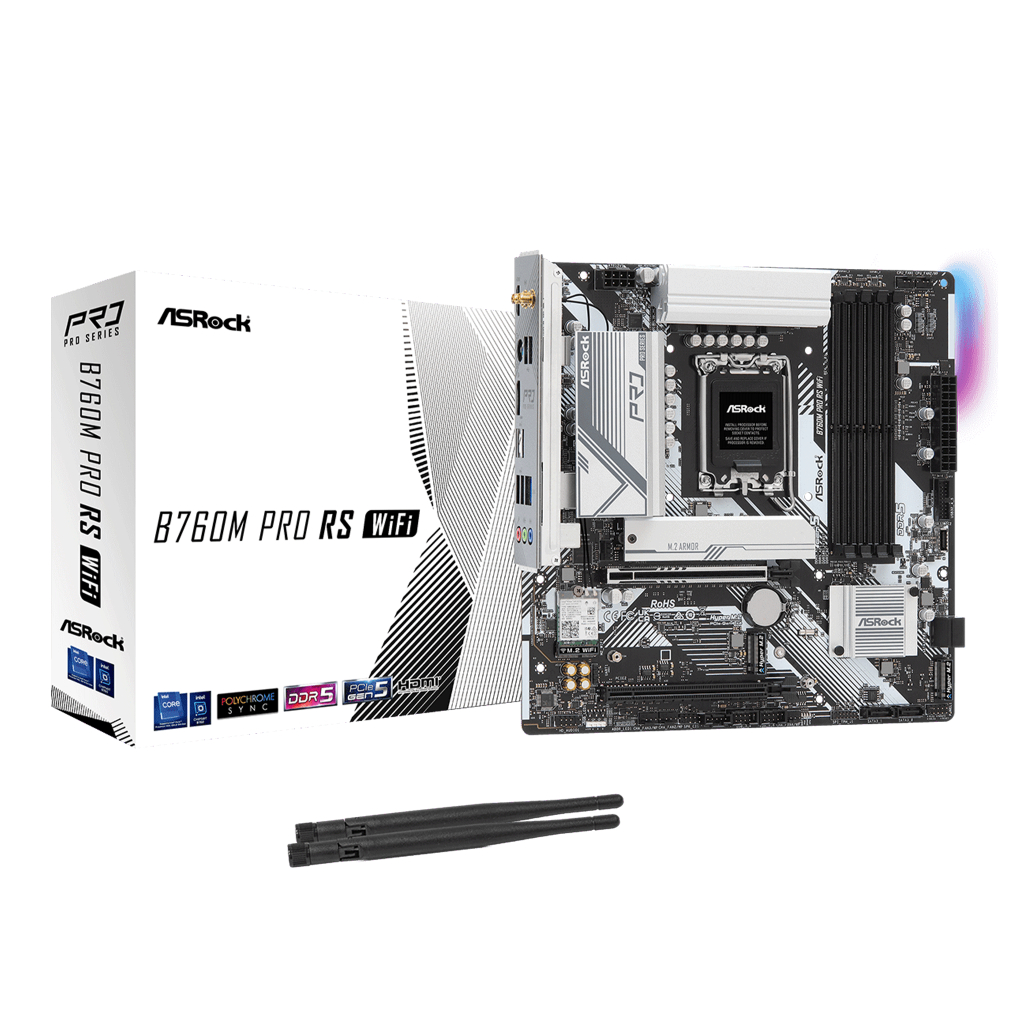 MAINBOARD ASROCK B760M PRO RS WIFI DDR5