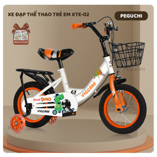 Xe đạp thể thao cho bé trai, bé gái; Xe đạp Peguchi XTE-02 kiểu dáng chắc chắn, khung thép carbon cao cấp; BH 1 tháng