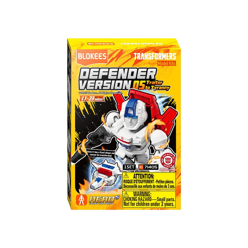 [ LẺ 1 HỘP ] Mô Hình Lắp Ráp Transformers - DV05 - Traitor to Tyranny - Blokees