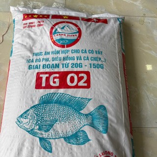 25KG Cám cá 35% đạm cho các loại cá rô cá trắm, cá chép, cảnh cá vàng, cá Koi,