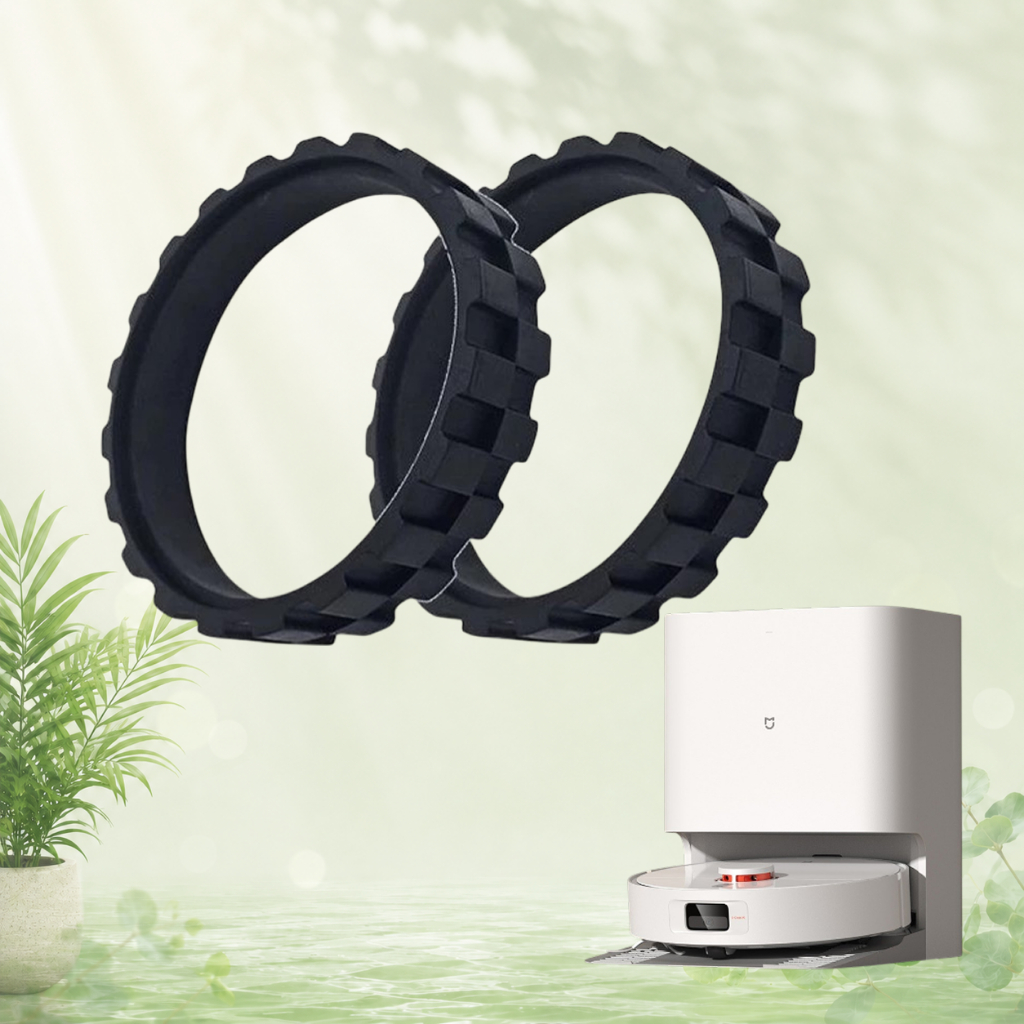 Lốp bánh xe Robot hút bụi Mijia Gen 2, Gen 1, Mop P - Mijia 1T 1C, Vacuum S10 - Roborock S5 S6 S7