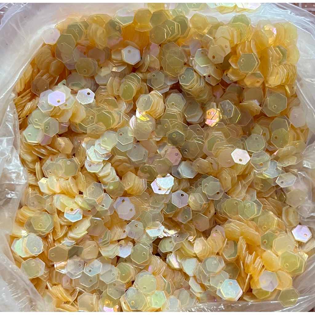 25g Kim sa lục giác, kim sa tổ ong, lỗ lệch