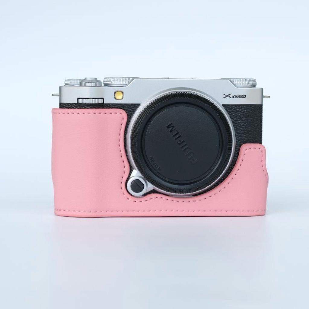 Halfcase cho Fujifilm Xa1 XA2 XA3 XA5 XA7 XA10 XA20 XM1  ,ốp da bảo vệ máy ảnh Fujifilm Xa1 XA2 XA3 