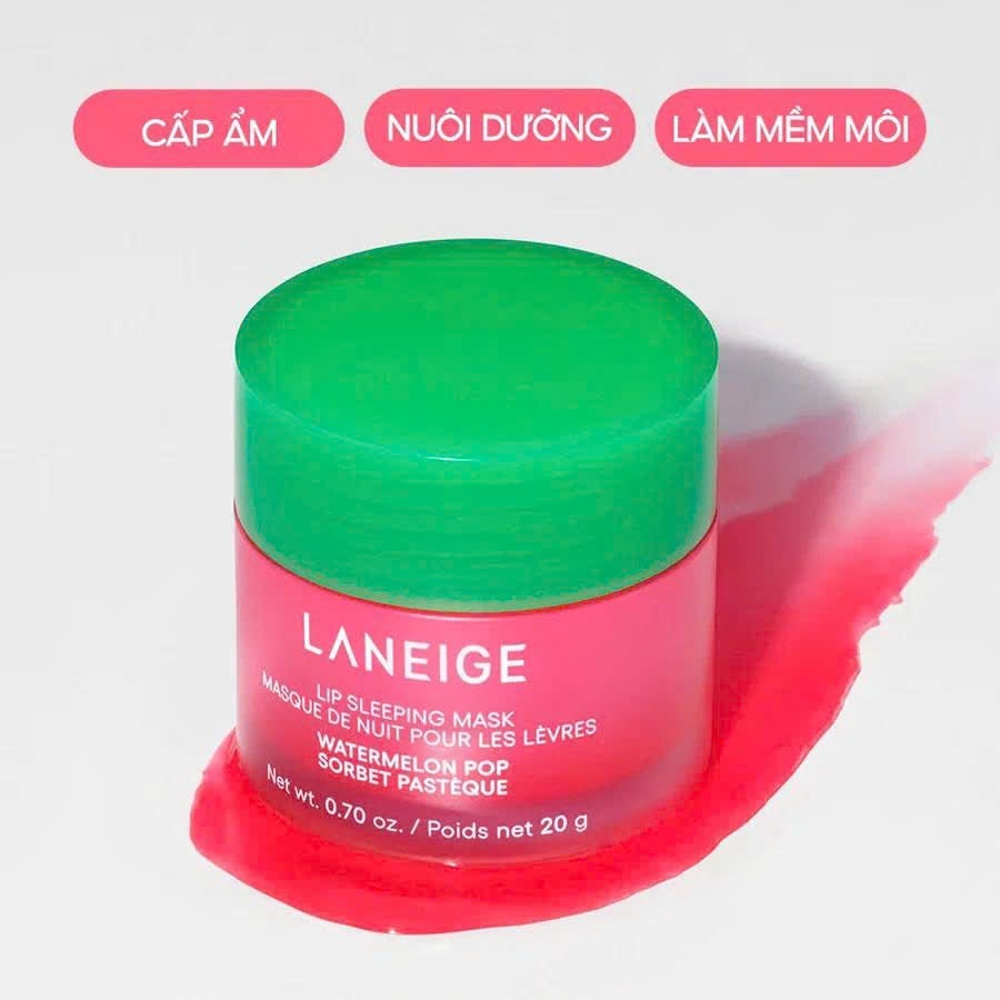Mặt nạ ngủ môi Lip Sleeping Mask #Water-Melon 20g