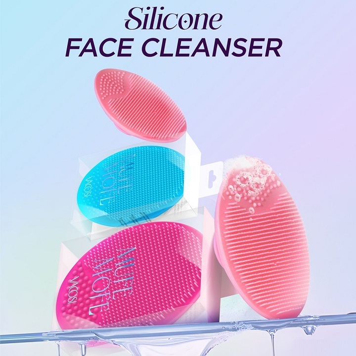 Miếng Rửa Mặt Vacosi Silicone Face Cleanser