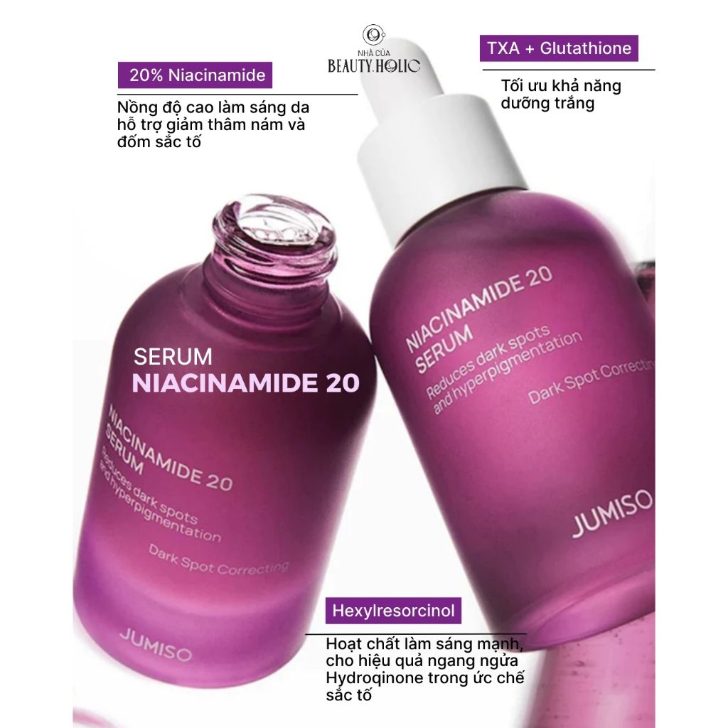 Tinh Chất Jumiso Niacinamide Serum Hỗ Trợ Dưỡng Sáng