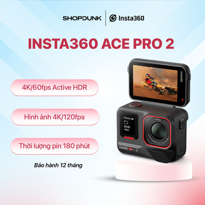 Camera Hành Trình Insta360 Ace Pro 2 | Bảo Hành Chính Hãng 12 Tháng