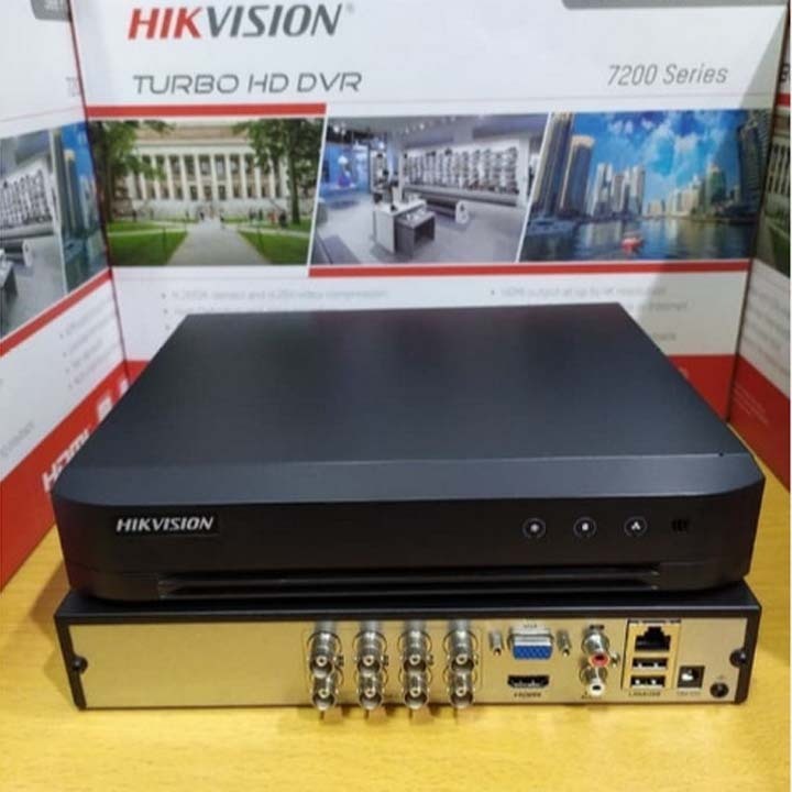 Đầu ghi hình Hikvision DS-7208HGHI-M1 | DVR 8 kênh | H.265 Pro+ | Hỗ trợ AI người & xe