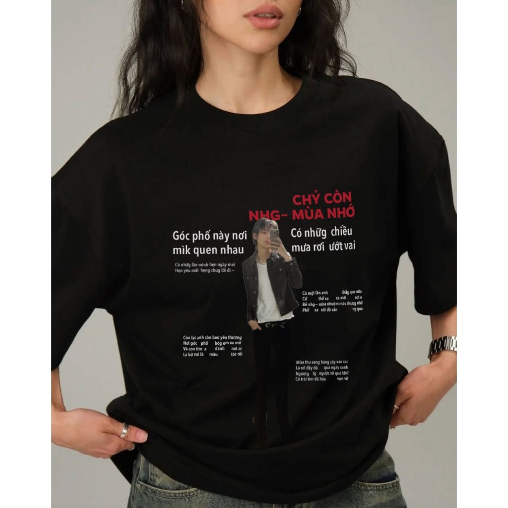 |In Áo Theo Yêu Cầu| Áo Phông T Shirt Nam Nữ Custom Hình In RinK Tee - Juhoon Boi Phố (Custom Text)