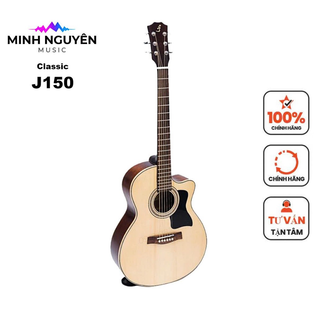 Đàn Guitar Ba Đờn J150 - Nhạc Cụ Minh Nguyên
