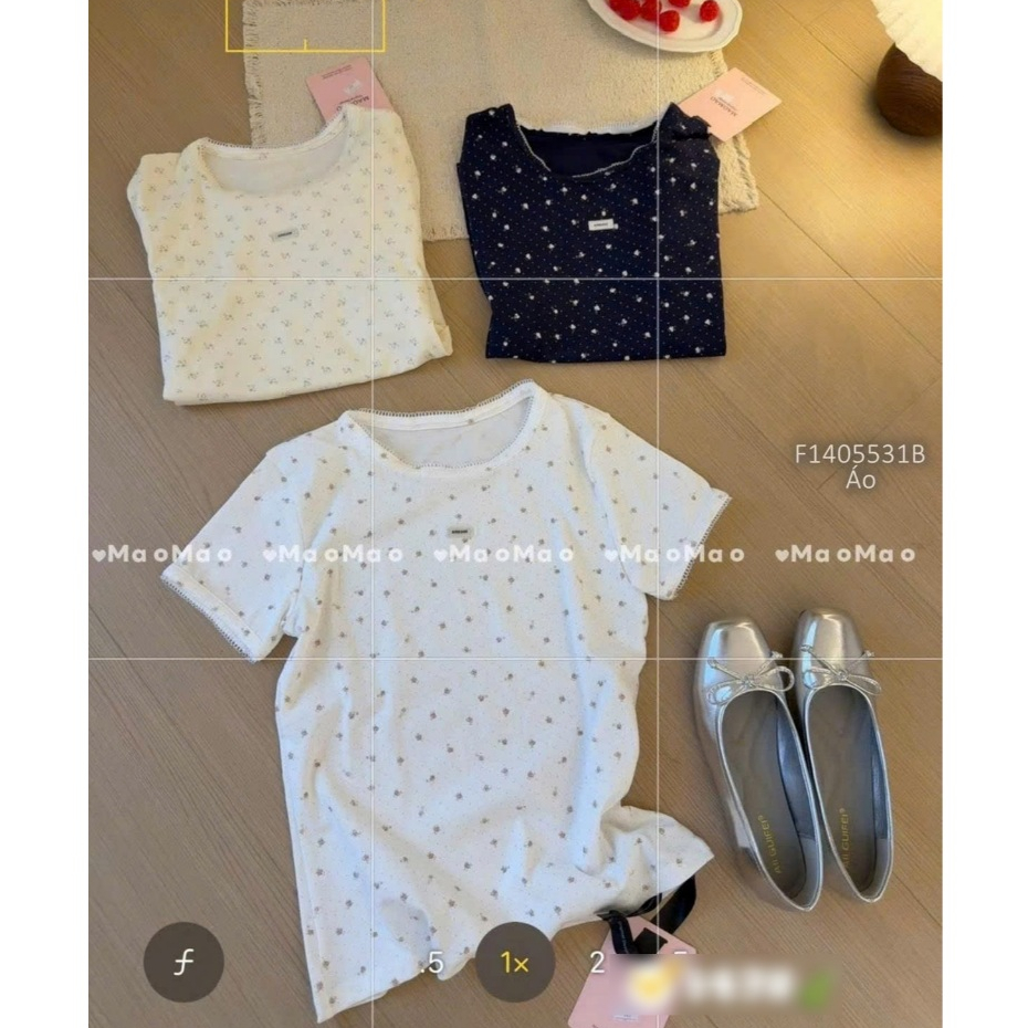 Áo thun họa tiết nhí tay ngắn TOMBI SHOP