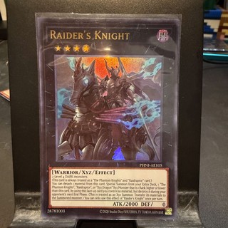 [ Bài Yugioh Chính Hãng ] PHNI-AE105 Raider's Knight