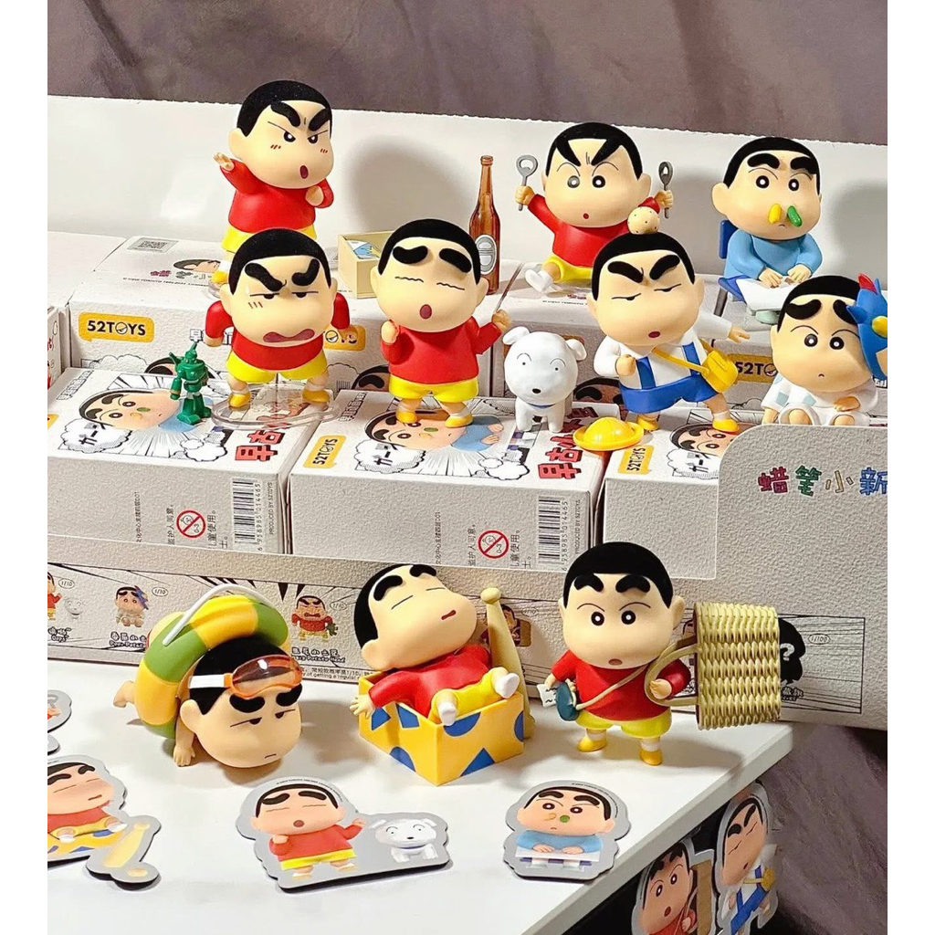 52TOYS Crayon Shinchan-Early Potato Head Series Blind Box Figure Toy