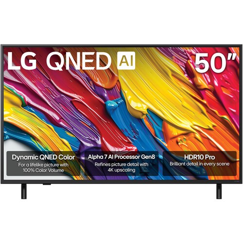 Smart Tivi QNED 4K LG 50 inch 50QNED80ASA - Smart WebOS - AI ThinQ - Dolby Vision