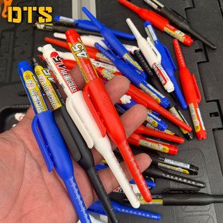 Combo bút lấy dấu công nghiệp GENVANA – Ngòi dài 45mm, viết chính xác, mực bám tốt, khó phai, dùng cho cơ khí, mộc