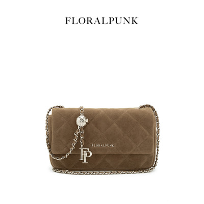 [NEW] Túi Xách Floralpunk Ivy Chain Bag  Small - Suede Teddy
