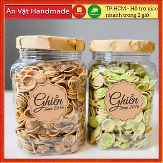 Bánh tai heo nhí ngon hũ 500gram, Đồ ăn vặt Sài Gòn