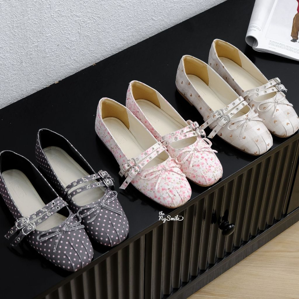 Giày búp bê 1cm BIGSIZE (35-42) - The Nysmile - NENA