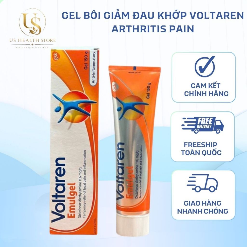 [hỏa tốc] Gel bôi Voltaren tuýp 150g
