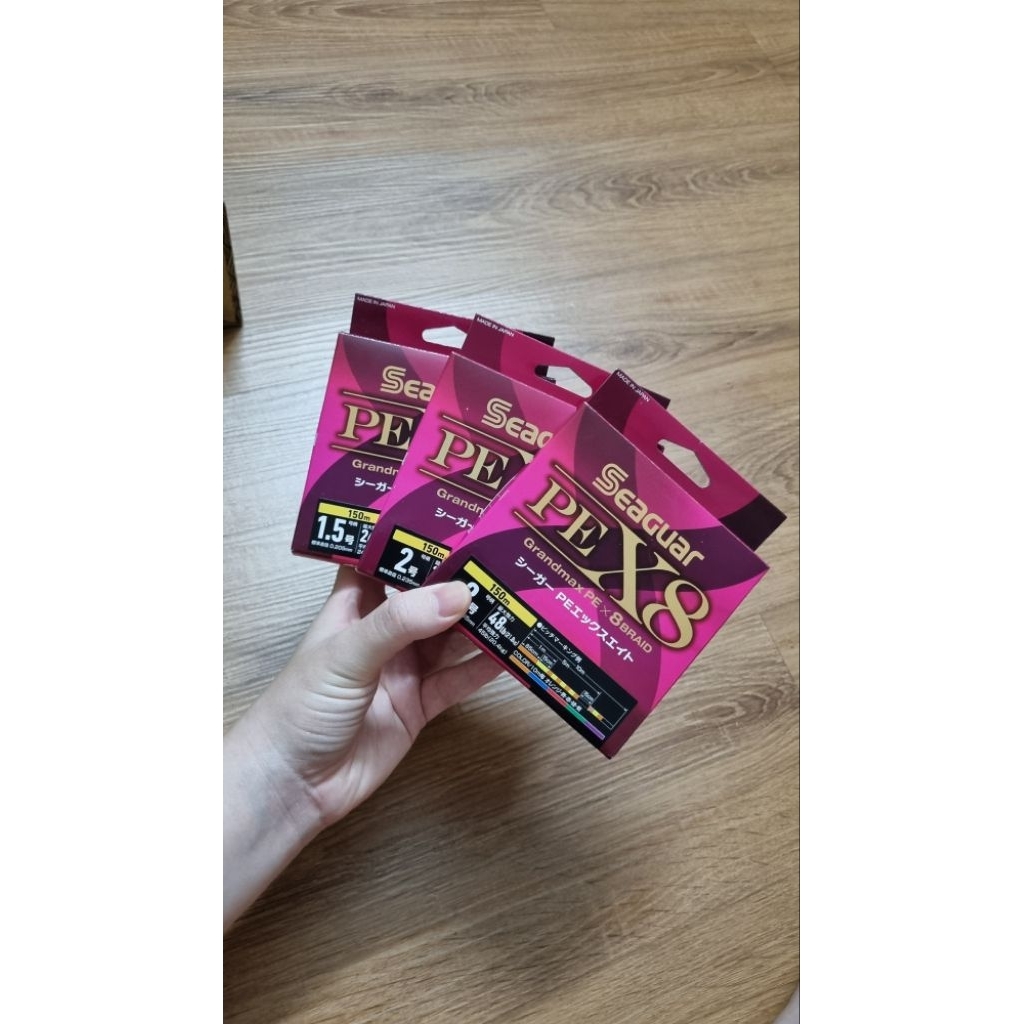 Dây PE SEAGUAR - GRANDMAX PE X8 BRAID