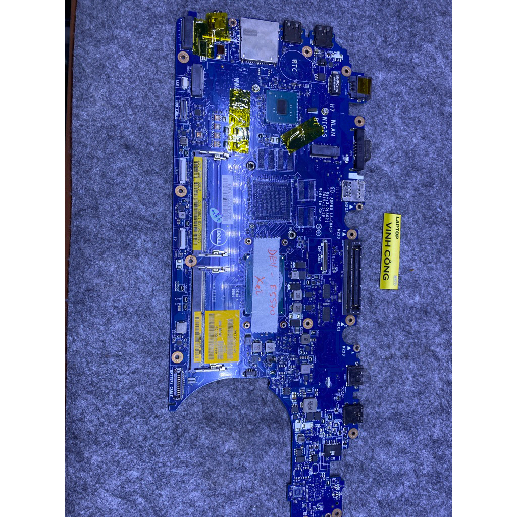 Xac Main Laptop Dell E5570 La-c841p bị cháy chập