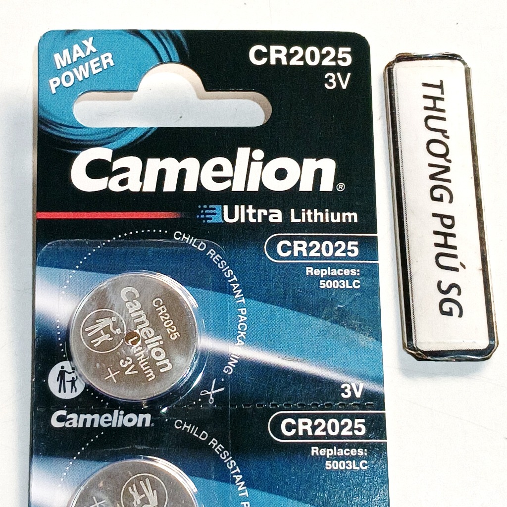 Pin 3V 2025, CR2025, DL2025, ECR2025, BR2025 - Pin Camelion chính hãng