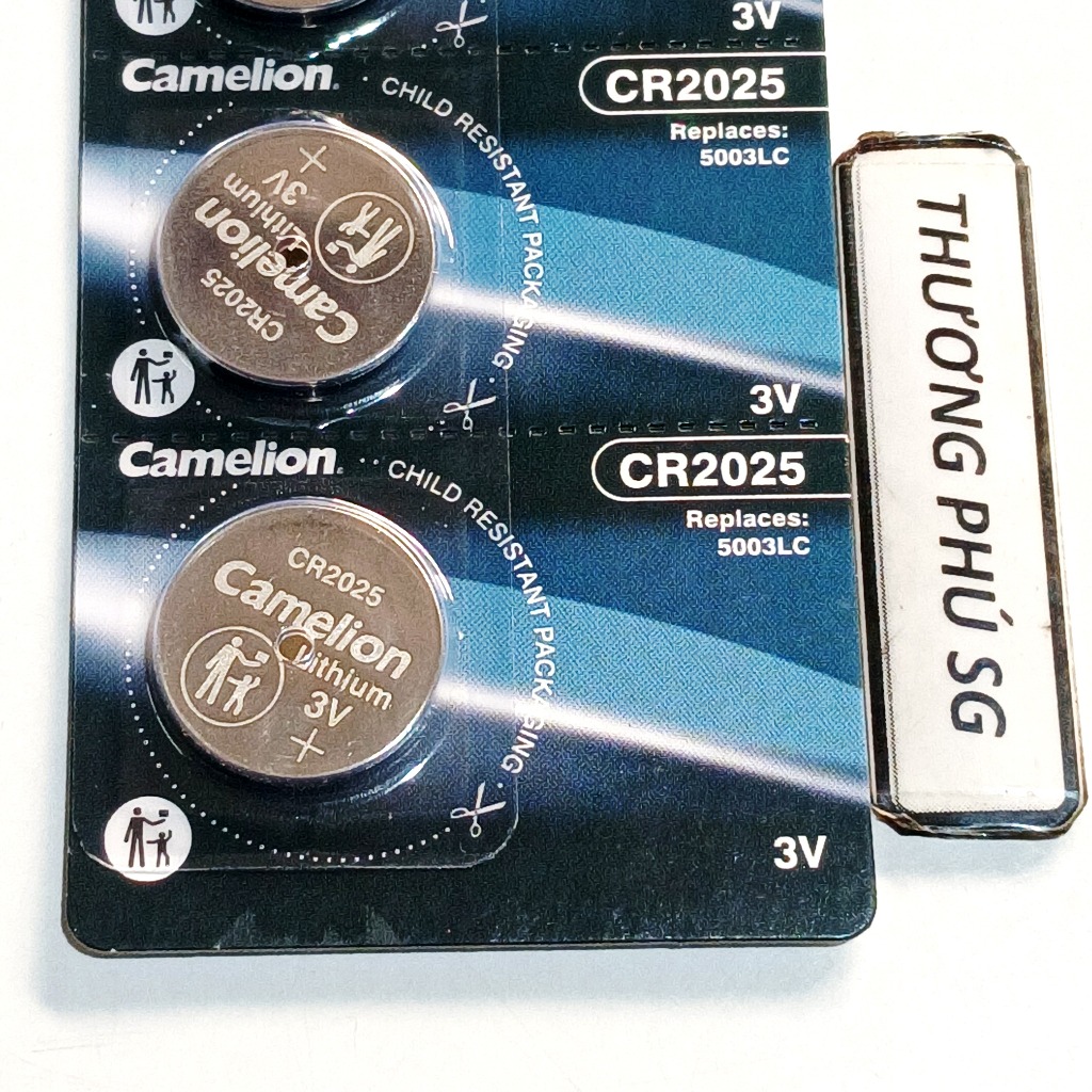 Pin 3V 2025, CR2025, DL2025, ECR2025, BR2025 - Pin Camelion chính hãng / Giá bán 2 Viên