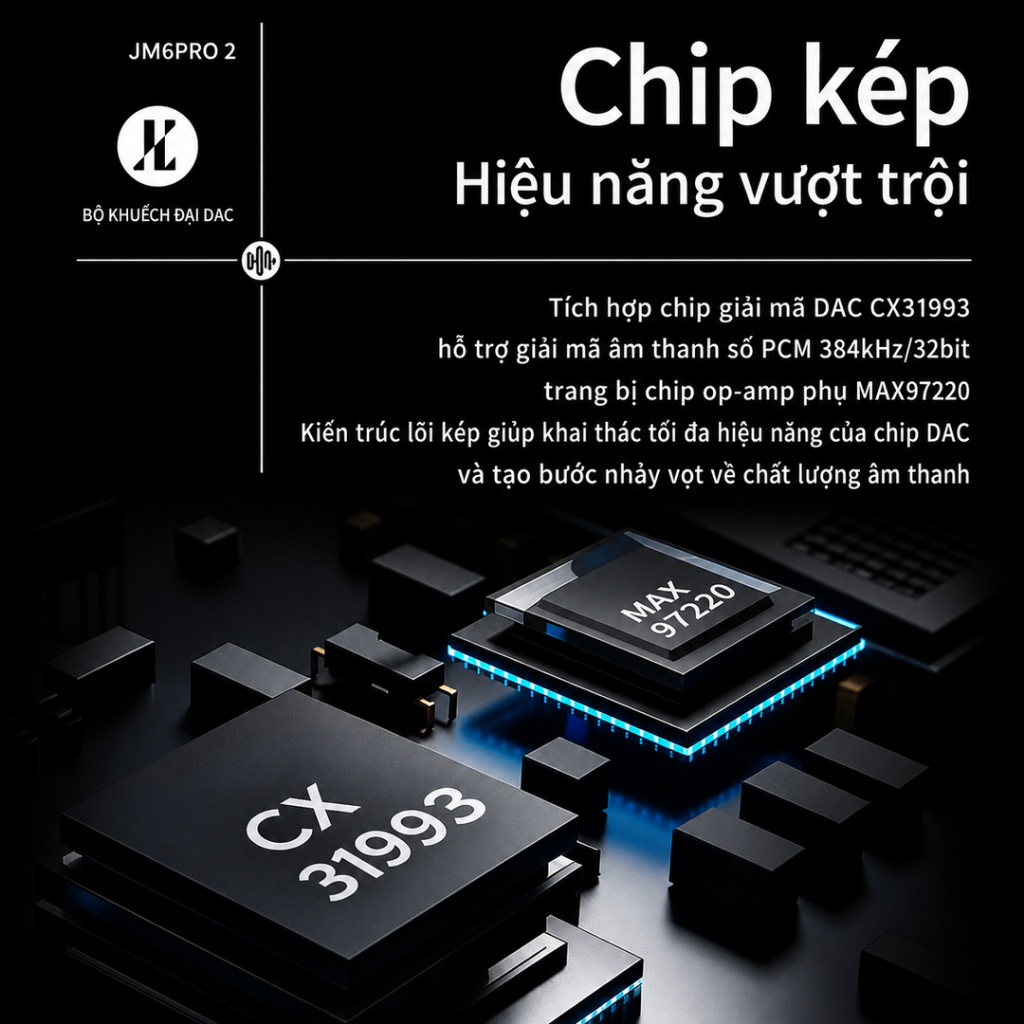 [NEW]  JCally JM6 Pro 2 Dongle DAC/AMP Đầu chuyển tai nghe chất lượng cao Type C to 3.5mm | QMTECH STORE | BigBuy360 - bigbuy360.vn