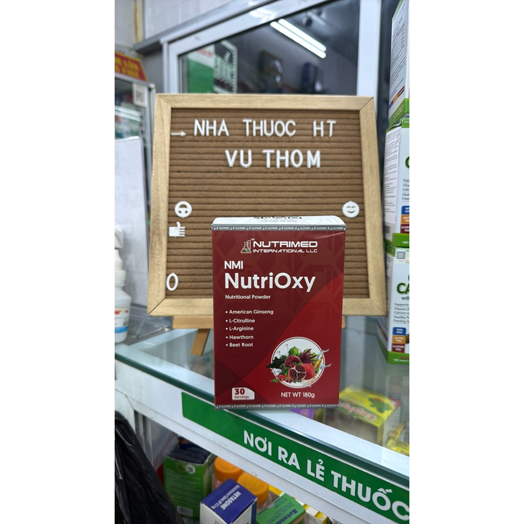 Nutrimed NMI NutriOxy hộp 30 gói - ( có tách lẻ dùng thử)