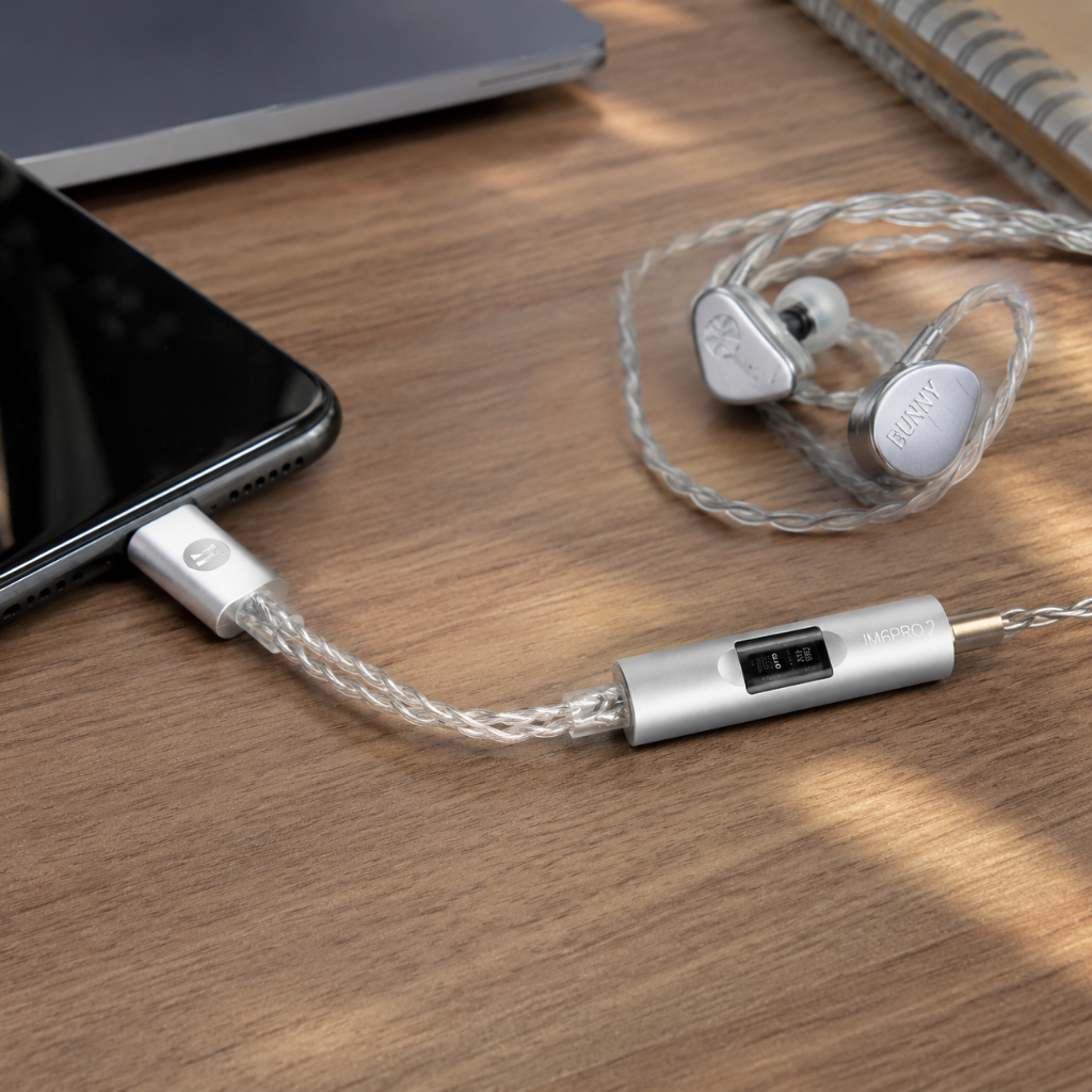 [NEW]  JCally JM6 Pro 2 Dongle DAC/AMP Đầu chuyển tai nghe chất lượng cao Type C to 3.5mm | QMTECH STORE | BigBuy360 - bigbuy360.vn