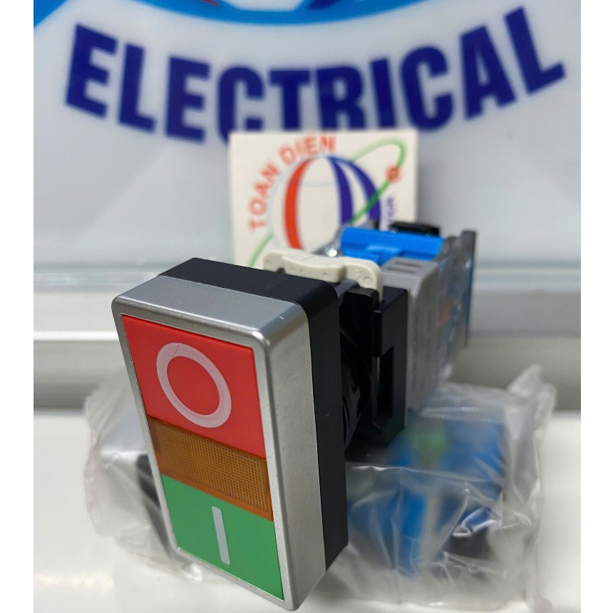 Nút nhấn đôi có đèn Kentech KYA-3811 – Phi 22 – 1NO/1NC